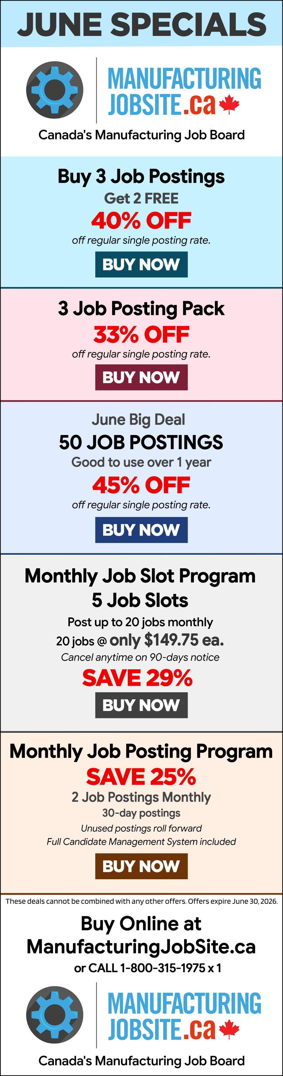 Current AgriFood Promotions