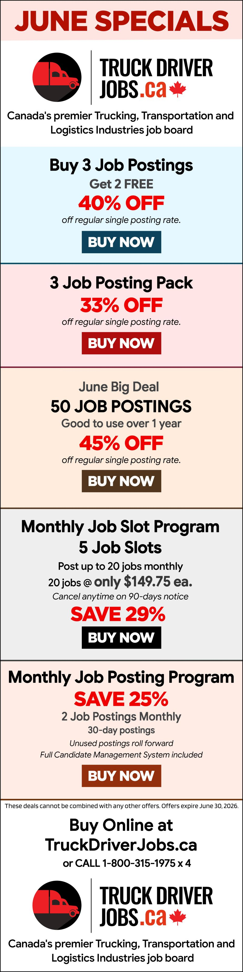 Current AgriFood Promotions