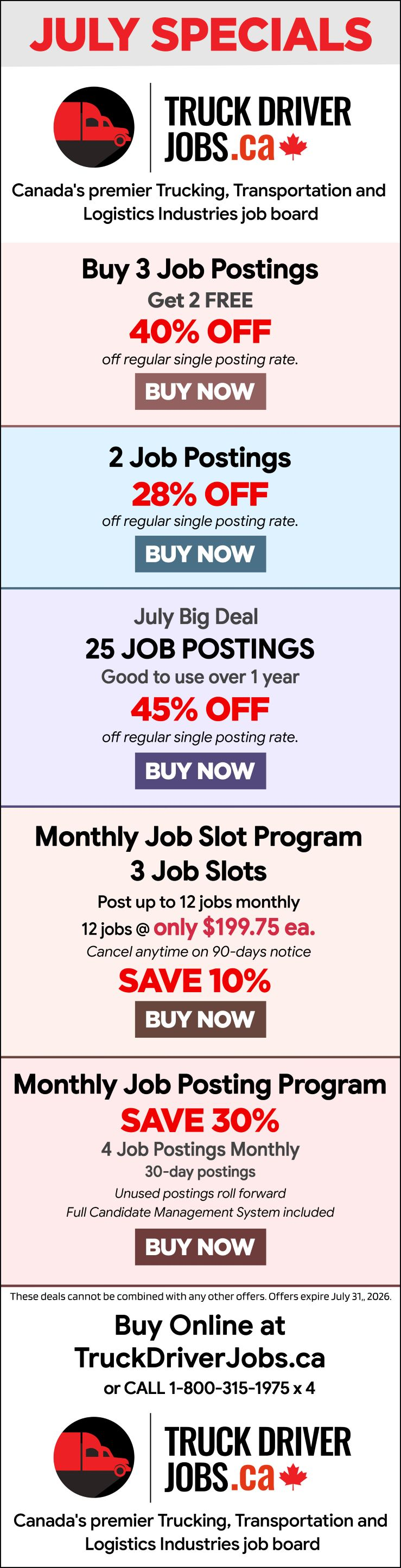 Current AgriFood Promotions