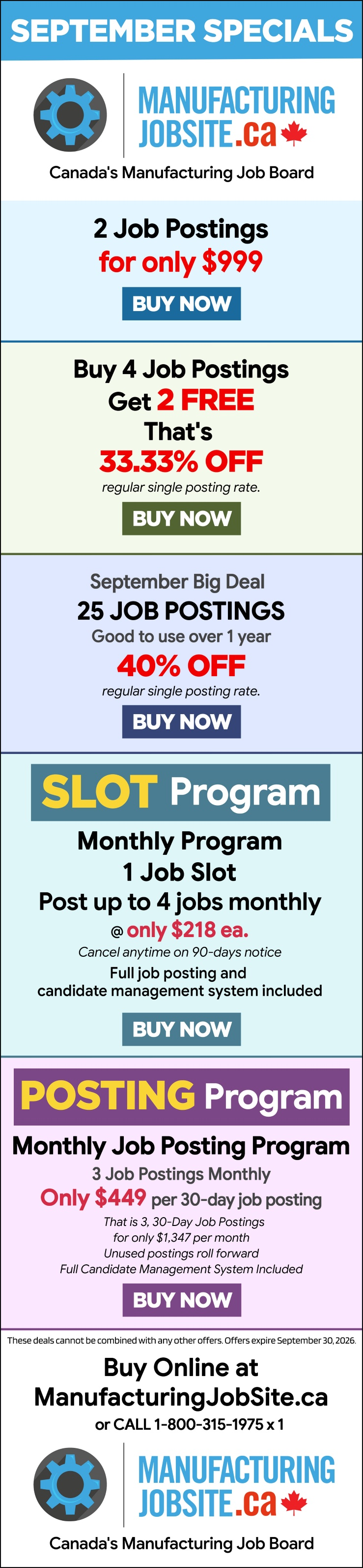 Current AgriFood Promotions