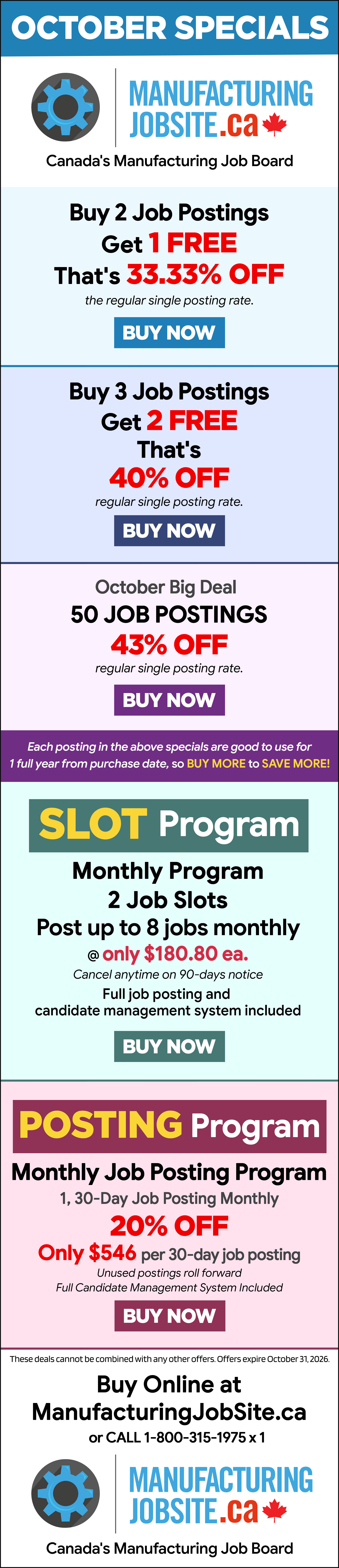 Current AgriFood Promotions