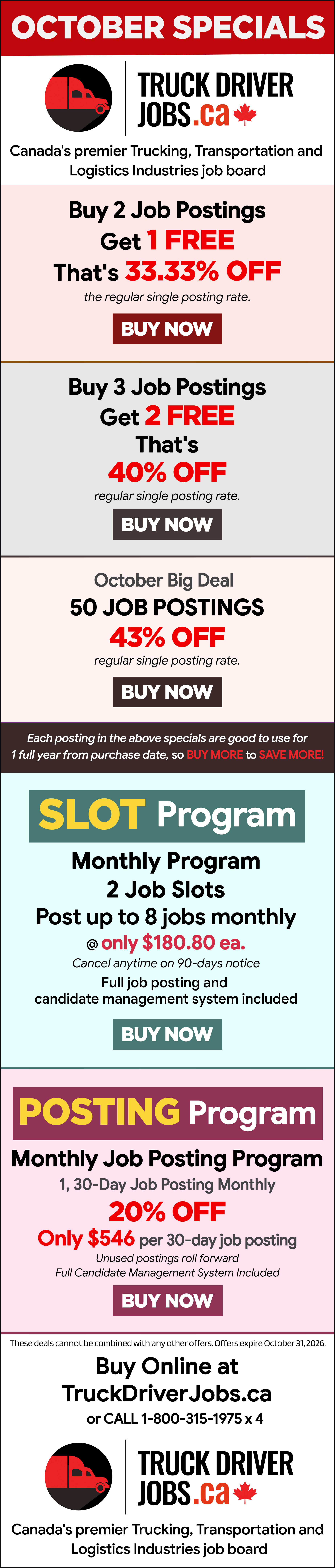 Current AgriFood Promotions