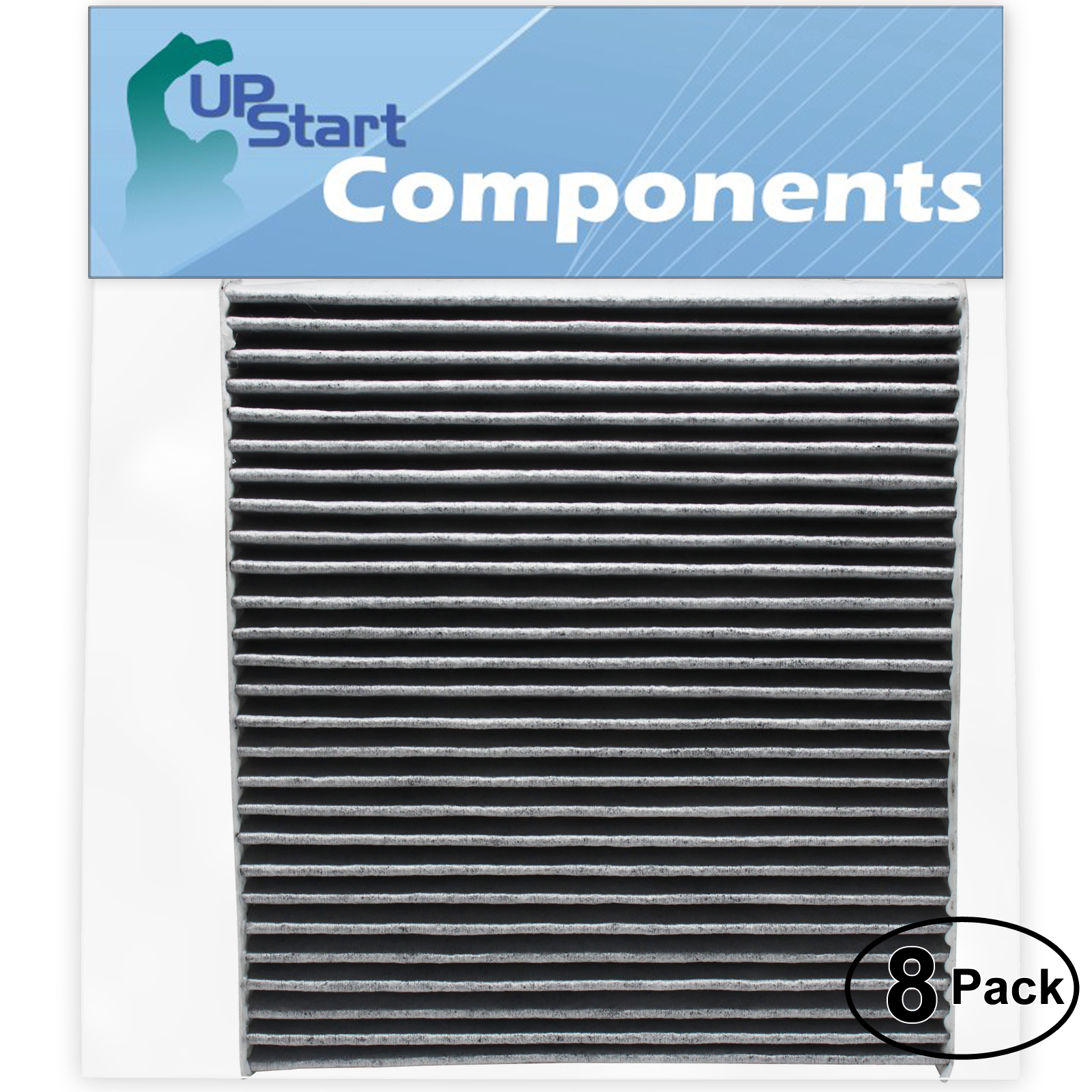 8x Cabin Air Filter for 2008 2016 Jeep COMPASS L4 2.4L 2360cc 144 CID