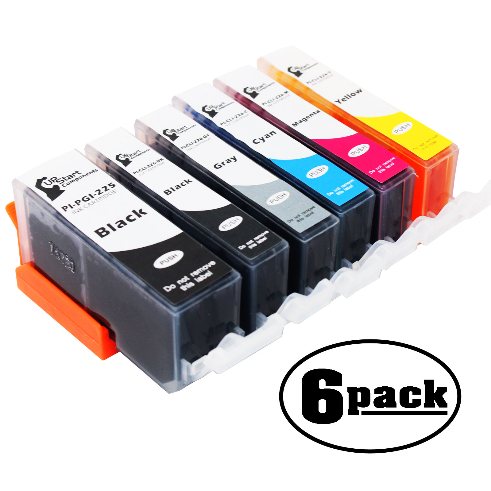 5-Pack Gray Ink Cartridge for Canon PIXMA MG8120B Printer