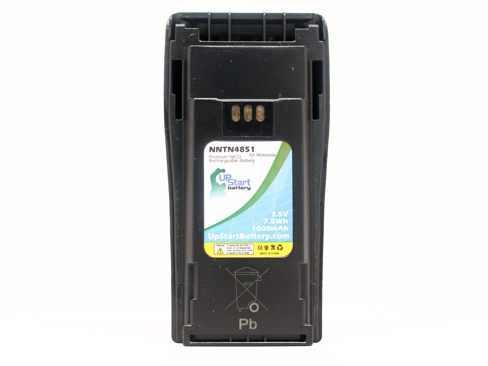Battery for Motorola NNTN4851A PR400 CP160 CP380 NNTN4496AR