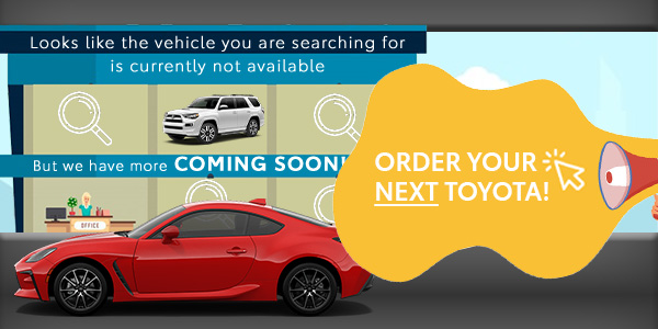 Order Your New Toyota