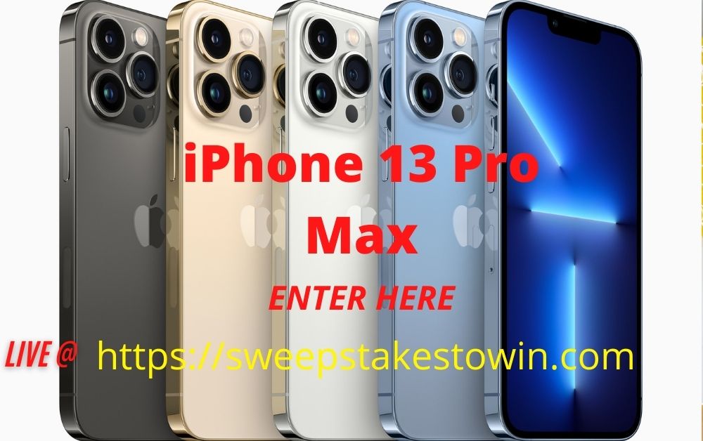free iphone 13 pro max