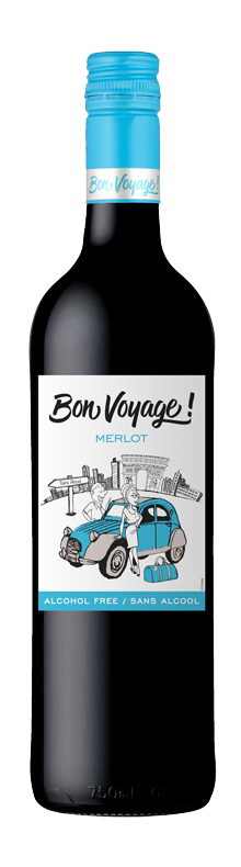 Bon Voyage Merlot sans alcool