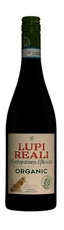 Lupi Reali Montepulciano d'Abruzzo Organic 2018