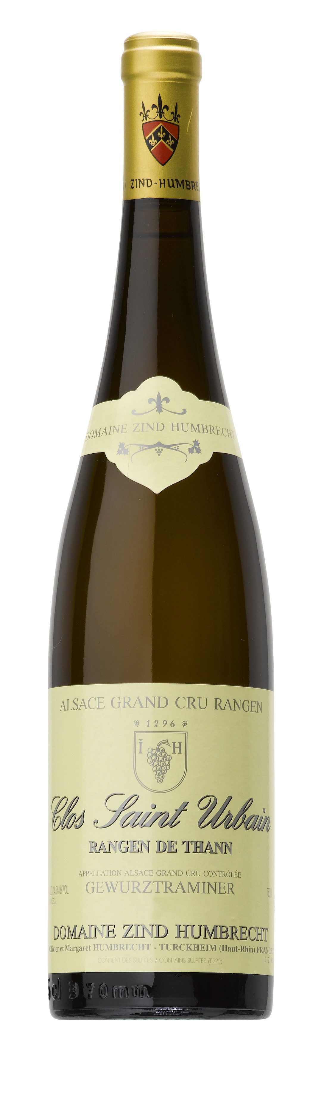 Gewurztraminer Grand cru Rangen de Thann Clos Saint-Urbain 2013