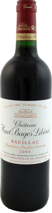Château Haut-Bages Libéral Pauillac Grand Cru classé 2004