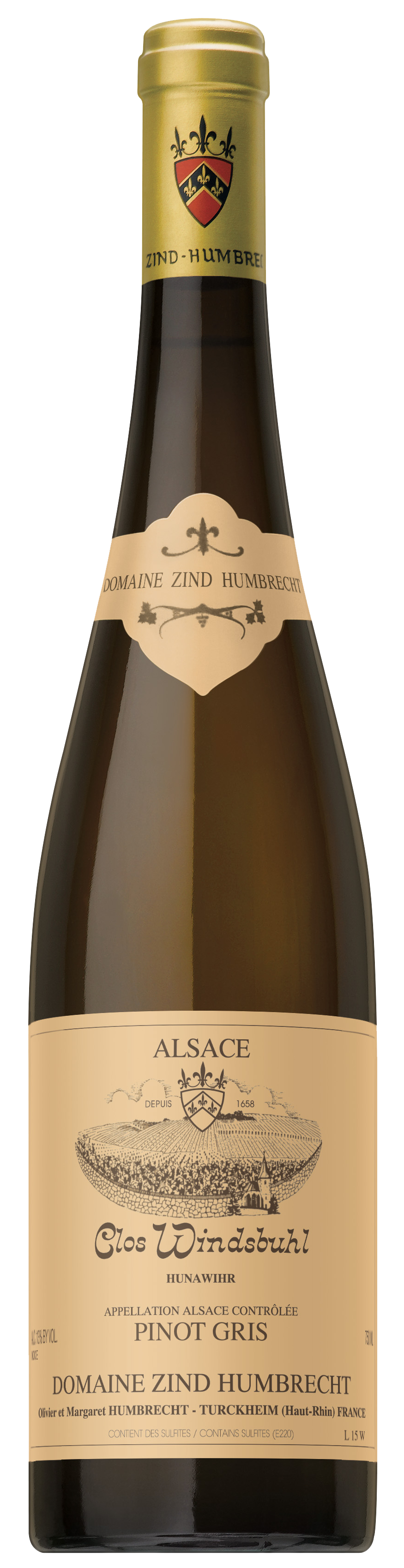 Pinot gris Clos Windsbuhl 2015