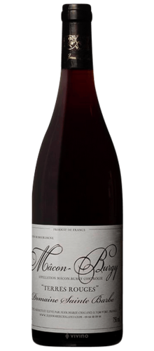 Domaine Sainte Barbe Mâcon-Burgy Terres Rouges 2018