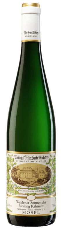 Riesling Kabinett Wehlener Sonnenuhr 2018