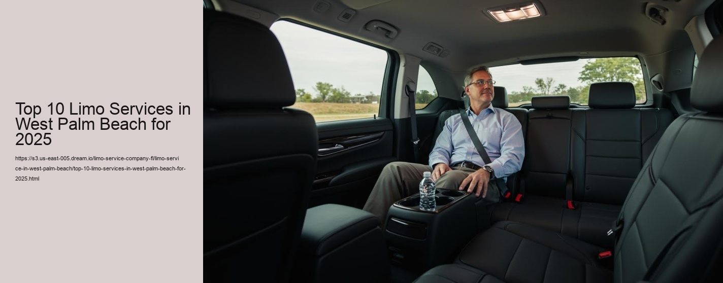 Top 10 Limo Services in West Palm Beach for 2025