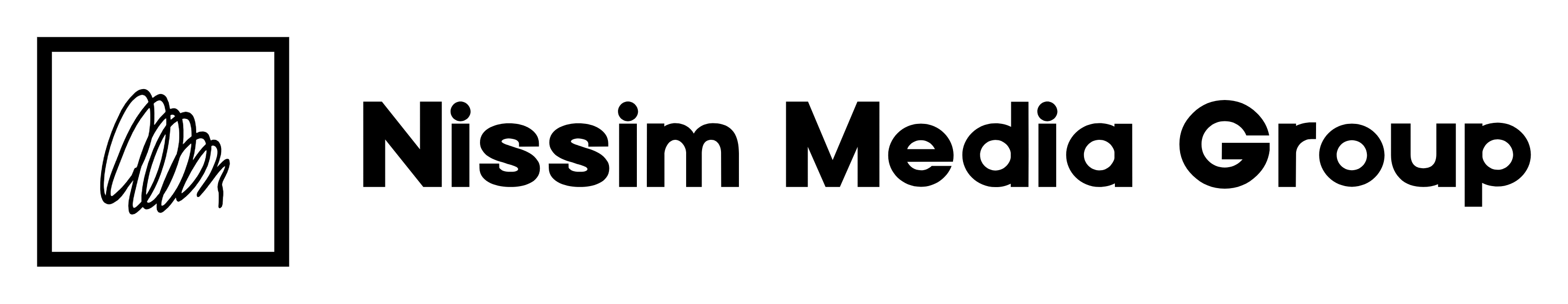 Nissim Media Group logo: a white square with scribbled design, followed by text 