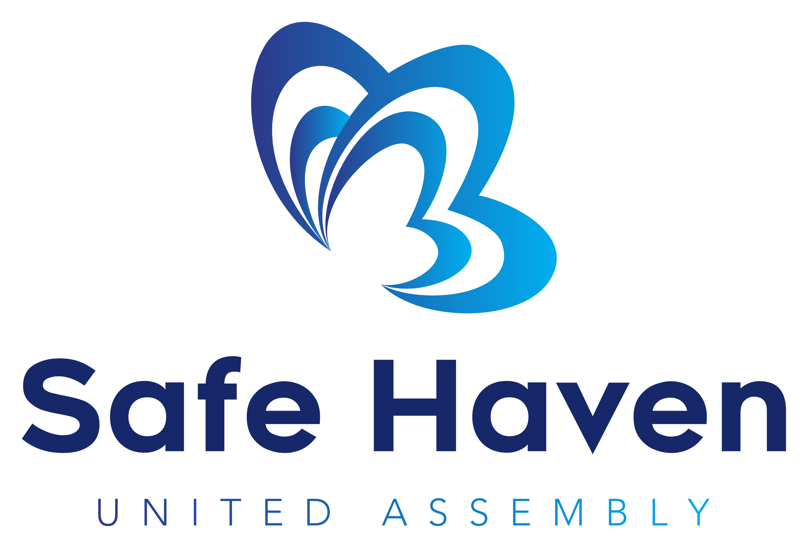 Blue butterfly logo above 
