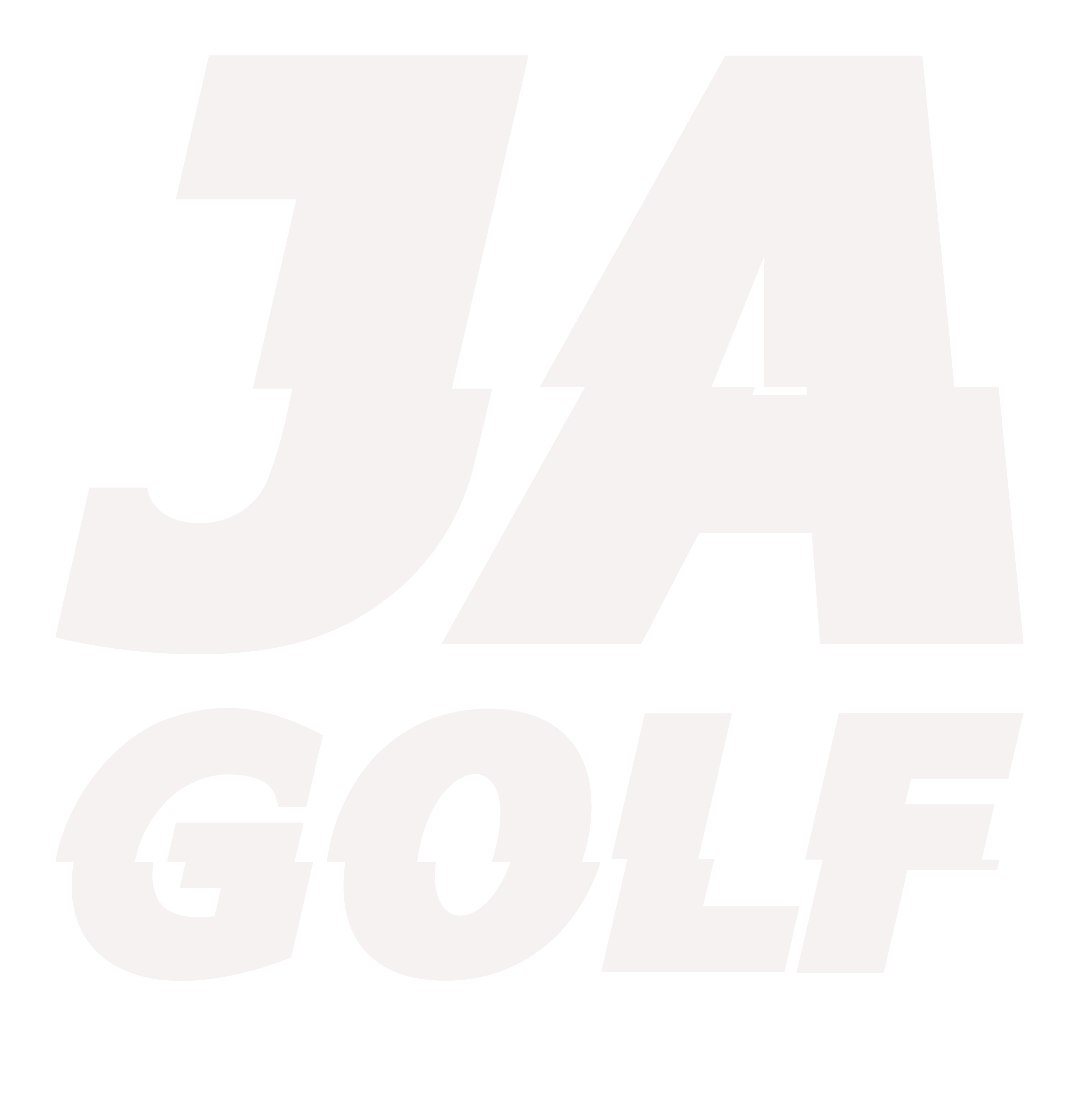 JA GOLF text logo.