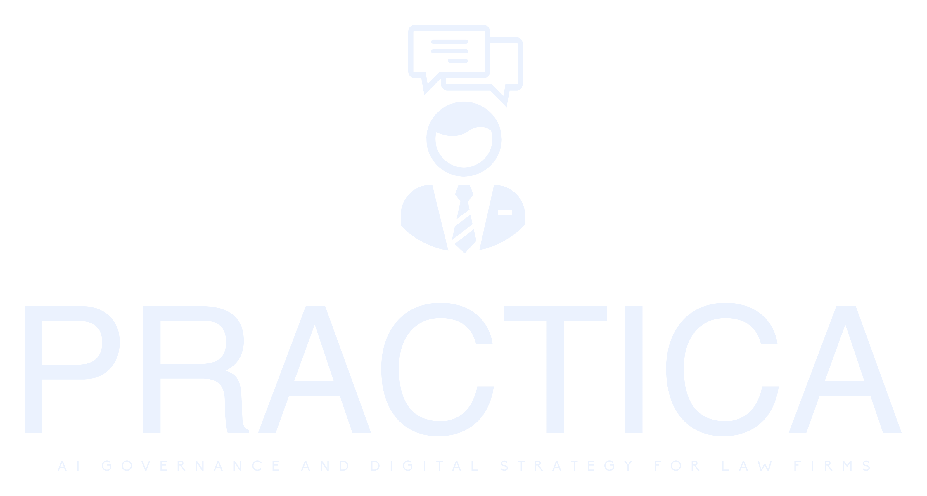 Person icon with speech bubbles above