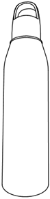 Titre : Example 5 - Acceptable quality image - Description : The first image shows a Bottle with clearly visible lines and features.
