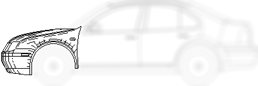 Titre : Exemple 34  Floutage pour limiter le dessin - Figure 1.3 - Description : La figure 1.3 montre une vue du ct gauche de lAutomobile. Des dtails peuvent tre perus pour la partie avant de lAutomobile, quant  lui le reste de lAutomobile est floue, de manire  rendre les dtails imperceptibles. Le floutage est utilis pour limiter le dessin  la partie avant de lAutomobile.
