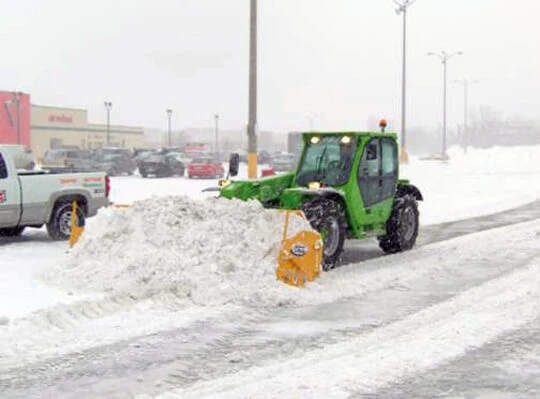 Snow handling blade 2