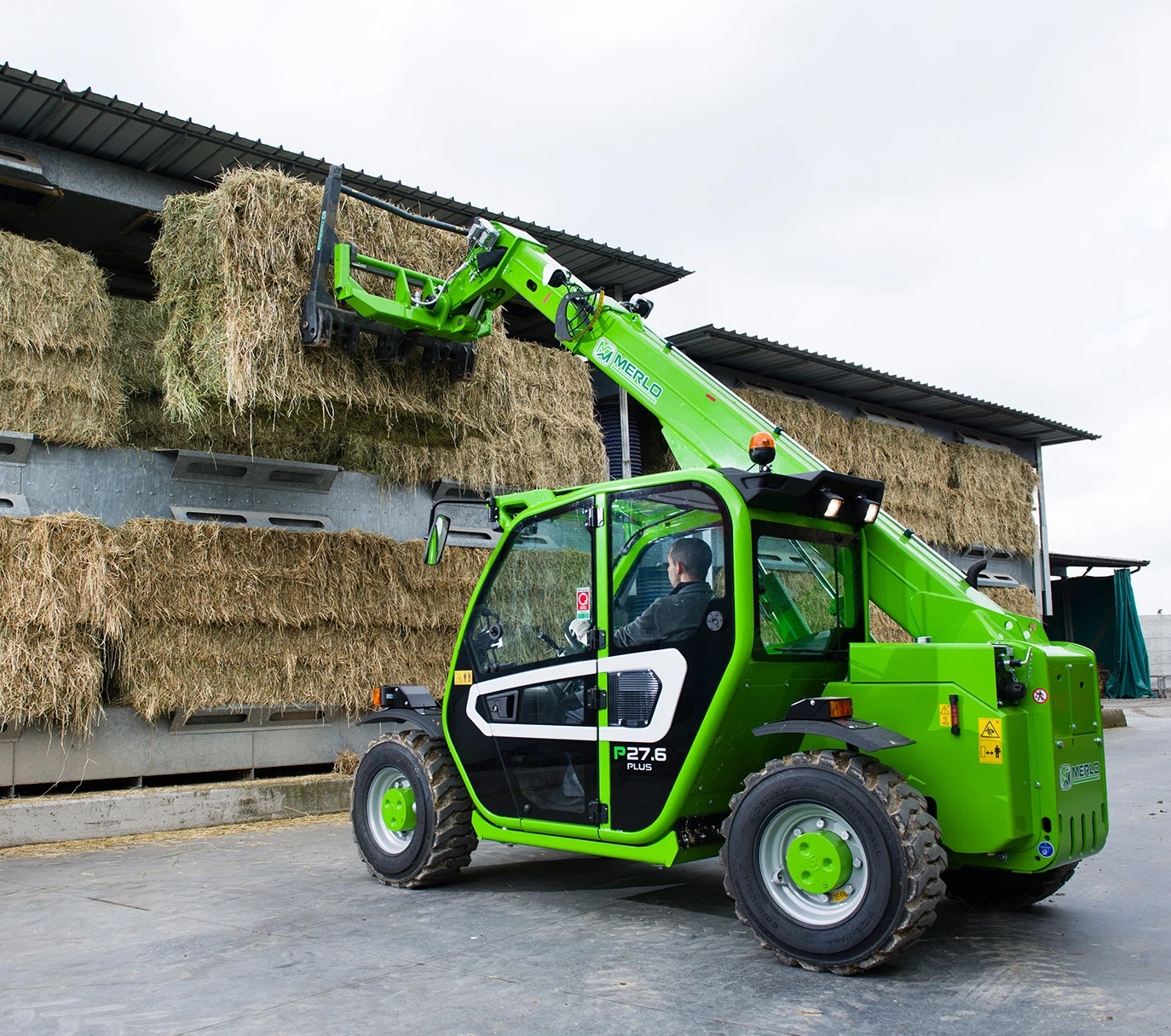 Merlo 27 6 Agriculture Foin Fourches Hauteur