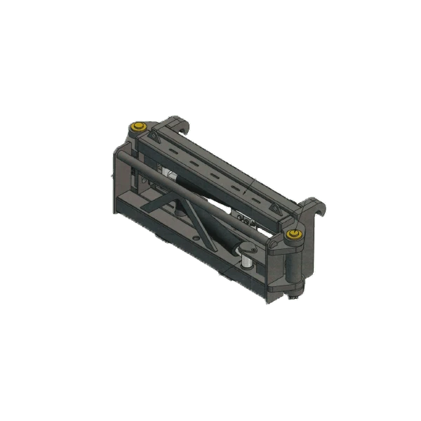 Tablier a orientation laterale