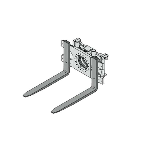 Tablier rotateur de fourches