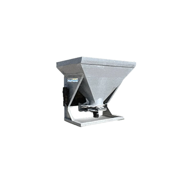 Epandeur sel et sable rotatif galvanise