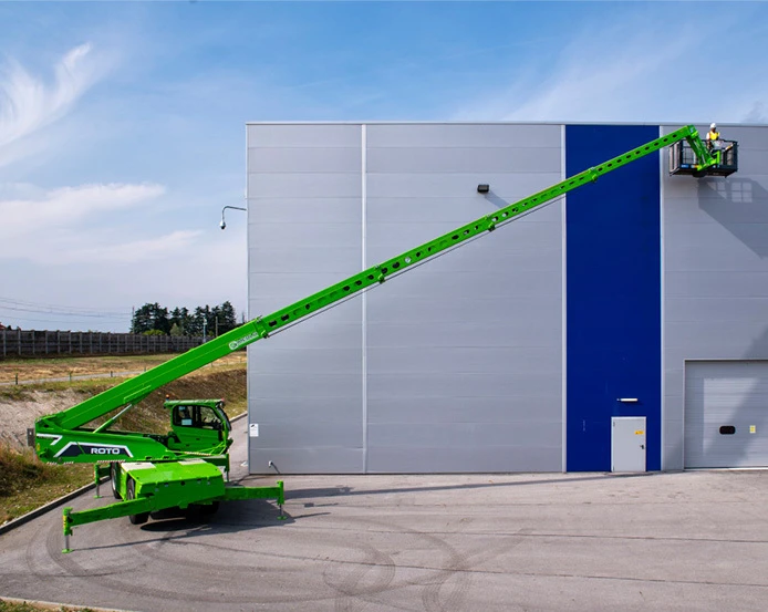 ROTO70 28 Construction Lift Extended