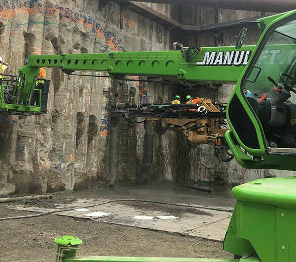 Roto basket mining
