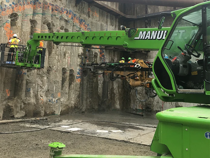 Roto basket mining