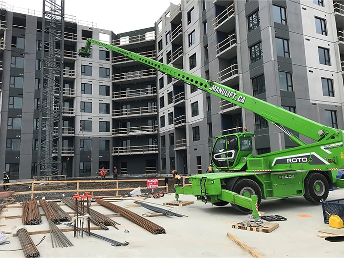 Roto50 35 Construction Glaziers Handling Winch