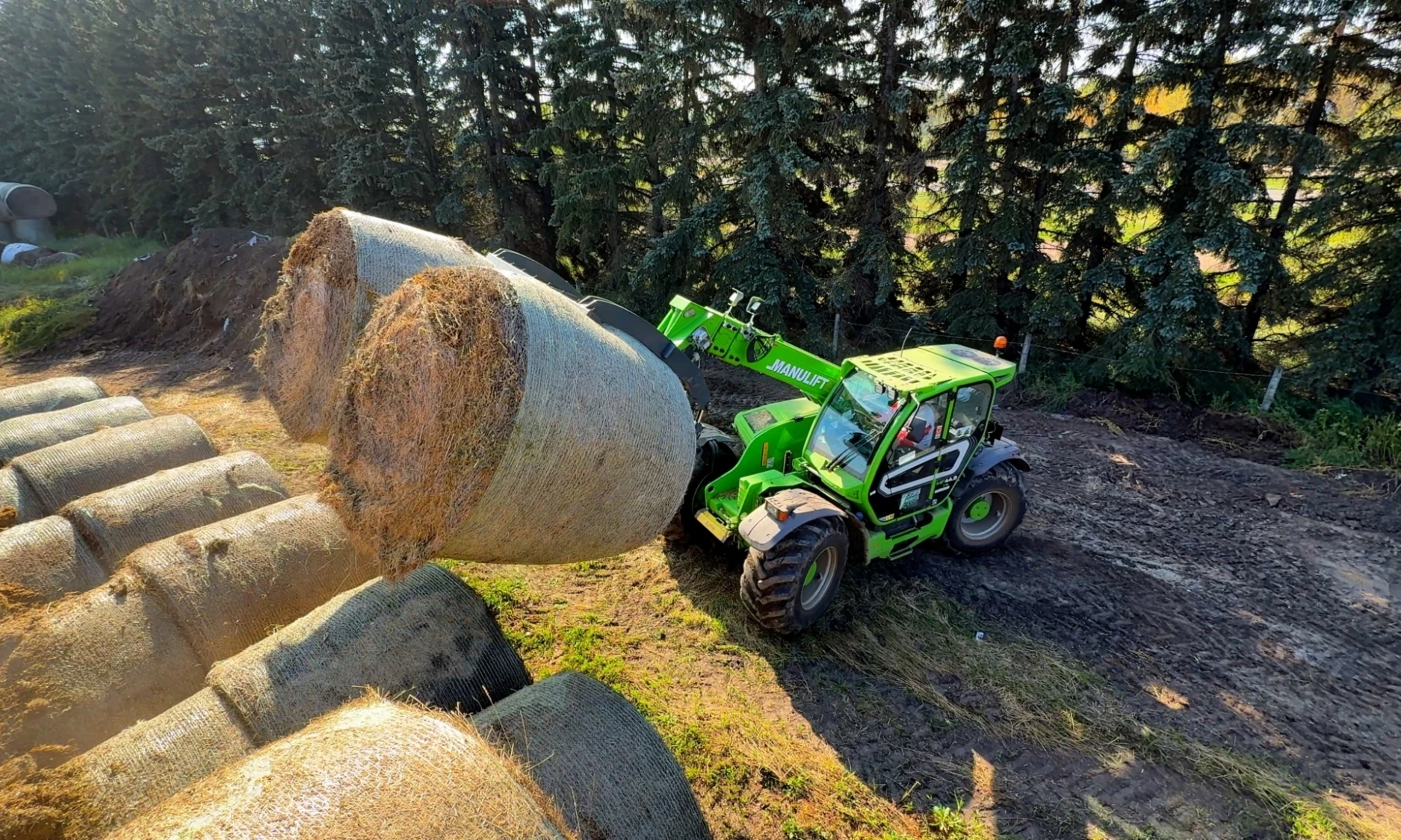 BILAN MF449 STILL BALES SILLAGE 06