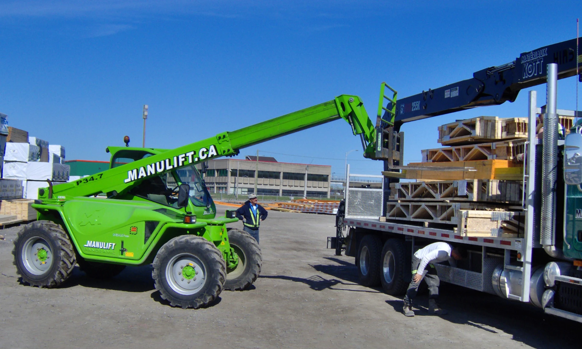 P34 7 Wood Yard Loading Forks