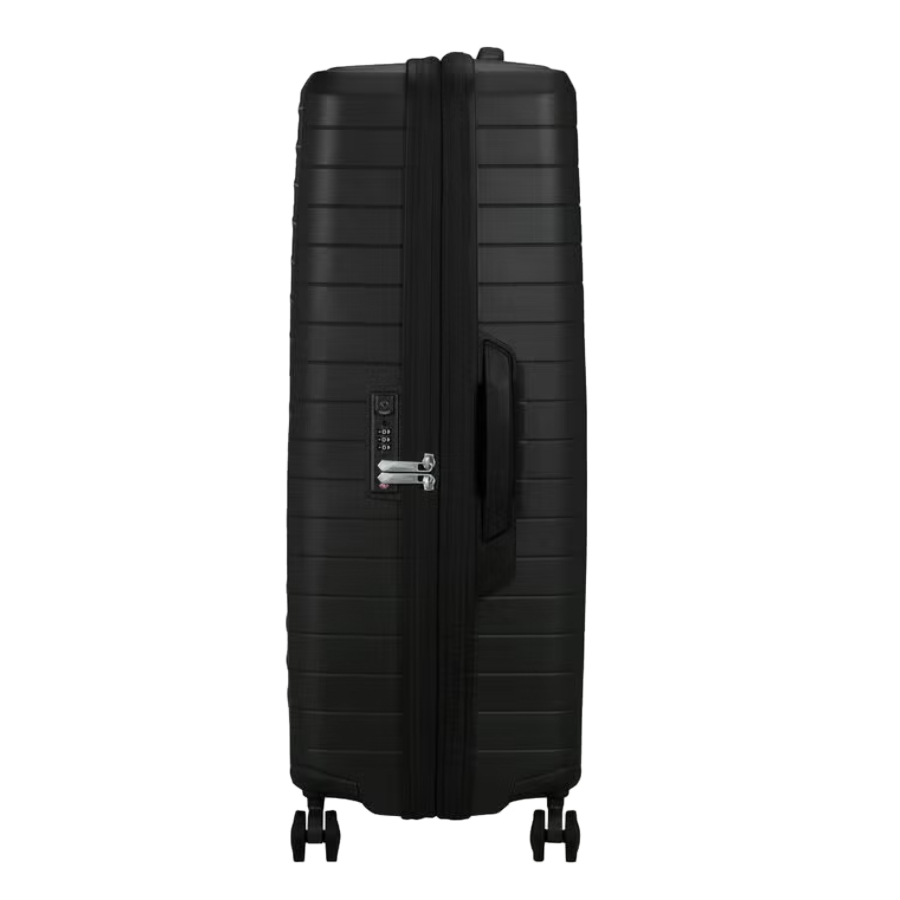 Additional view 1 of Valise extensible à roulettes grande FastForward - Noir Flash
