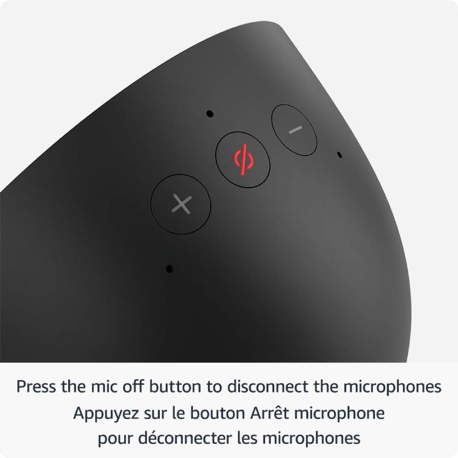 Additional view 2 of Réveil intelligent Echo Spot - Noir