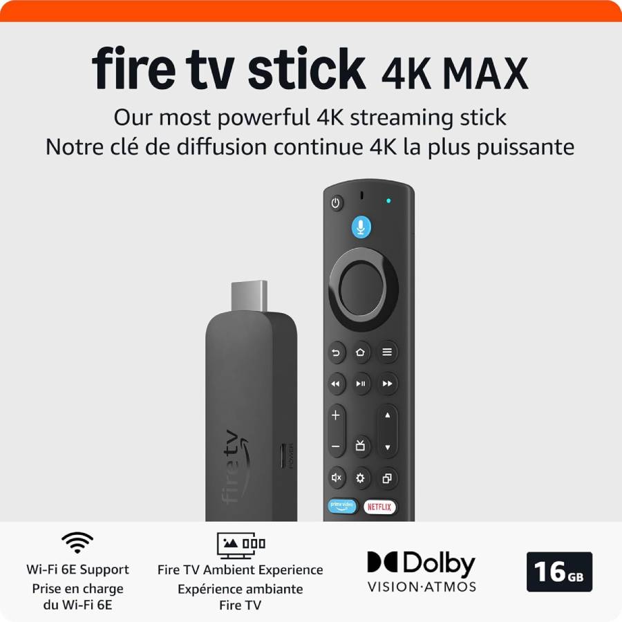 Additional view 2 of Fire TV Stick 4K Max (2e génération)