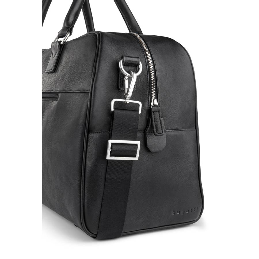 Additional view 2 of Colombia Leather Duffle Bag - Black