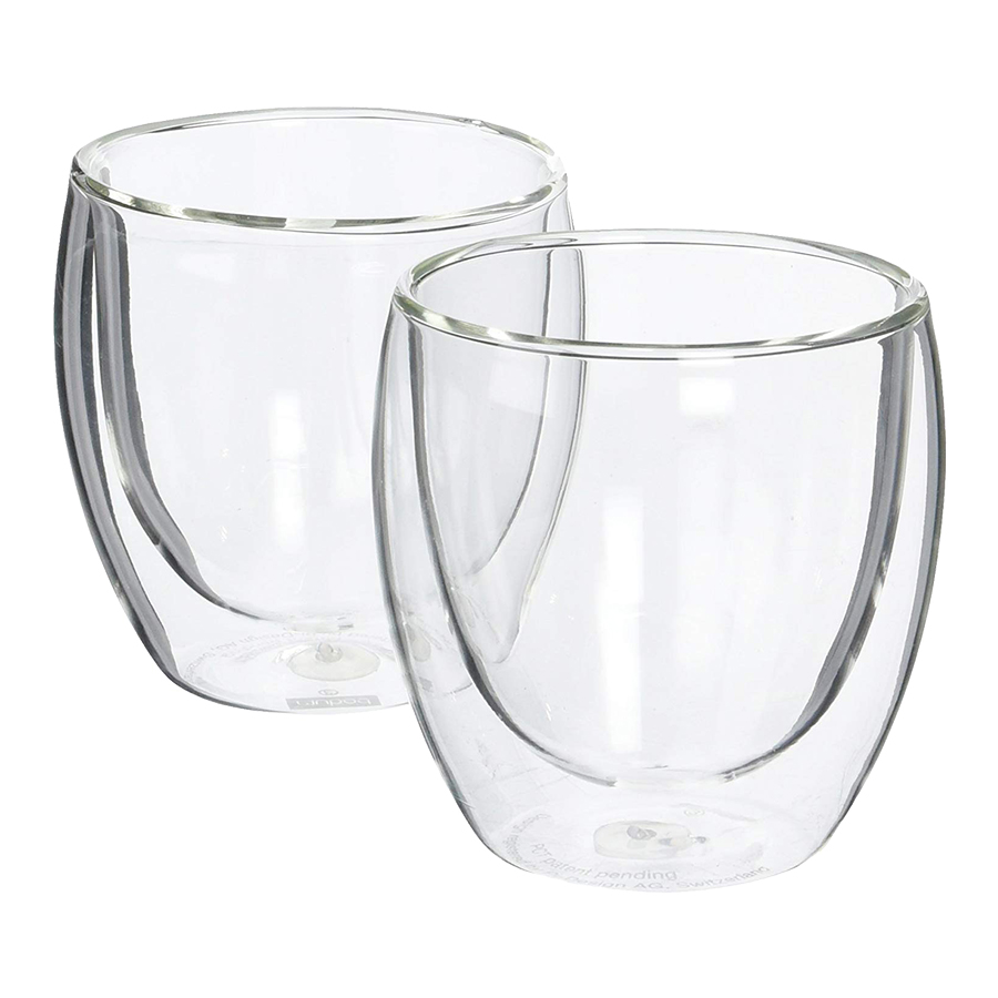 Additional view 2 of Ensemble de cafetière à piston Brésil et 2 verres à double paroi