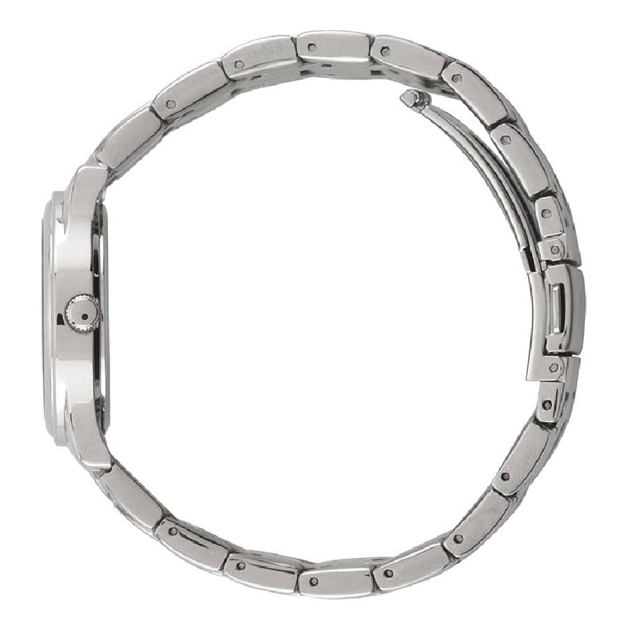 Additional view 2 of Montre argenté en acier inoxydable - Femmes