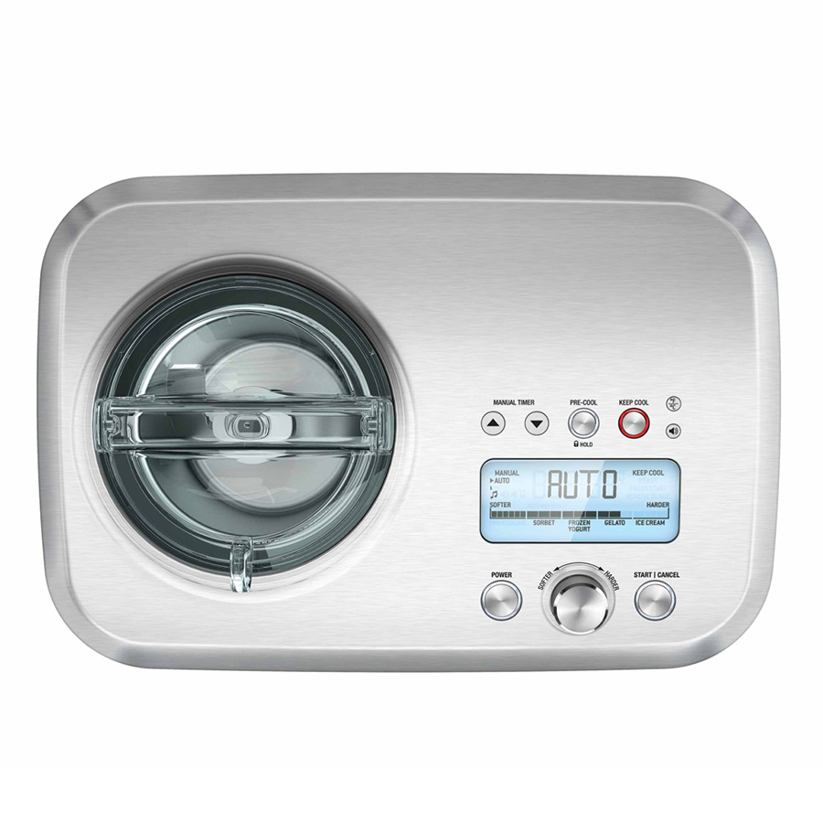 Additional view 1 of Machine à crème glacée Smart Scoop - Acier inoxydable brossé