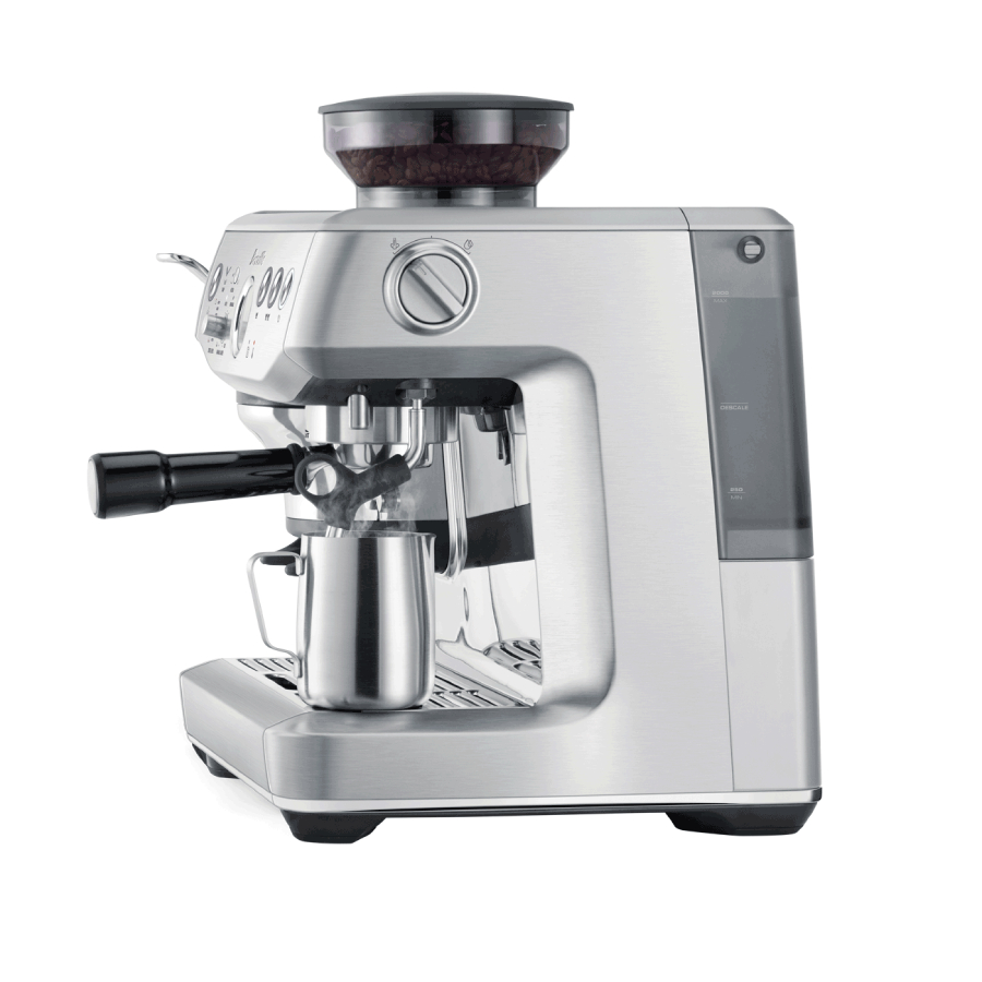 Additional view 1 of Impress Machine à espresso manuelle Barista Express - Acier inoxydable brossé