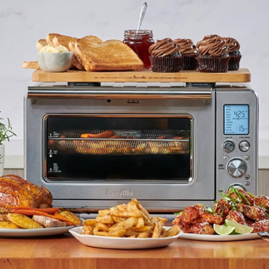 Additional view 2 of Friteuse à air chaud Smart Oven - Truffe noire