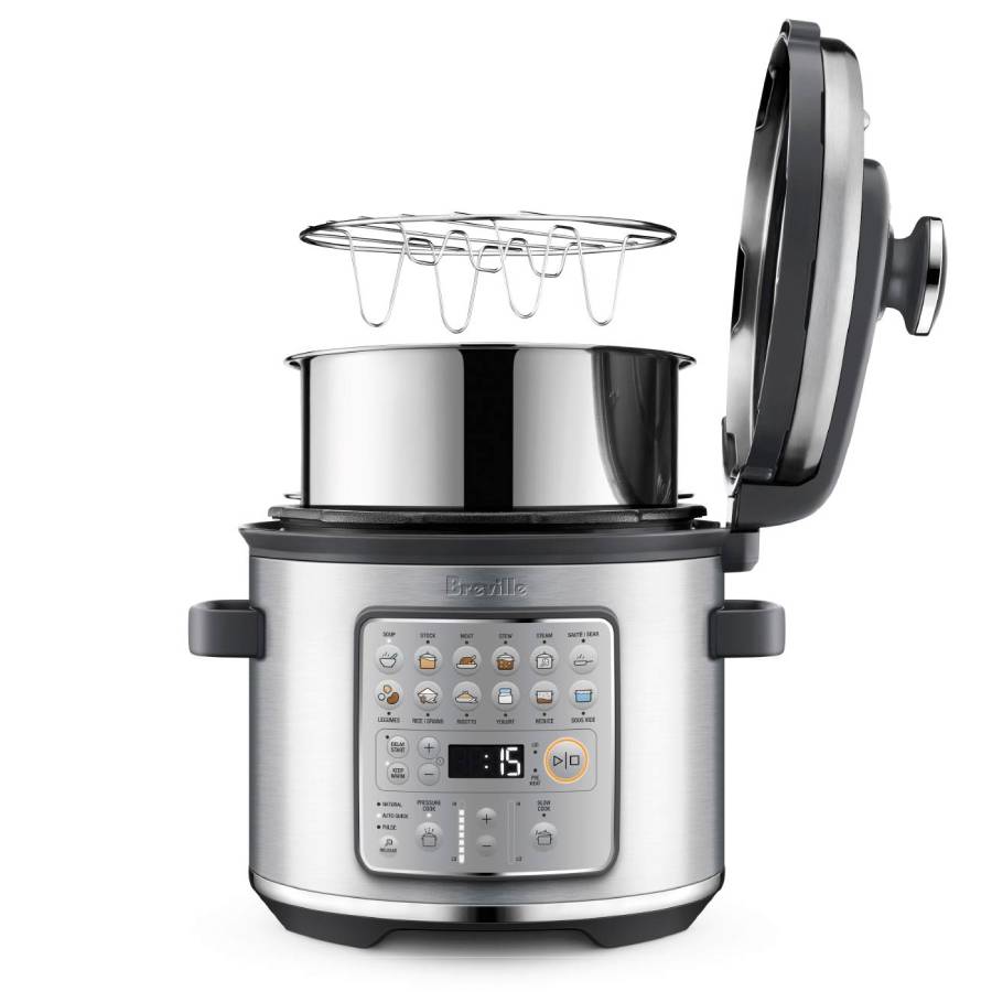 Additional view 2 of Multicuiseur Fast Slow GO 6 L - Acier inoxydable brossé