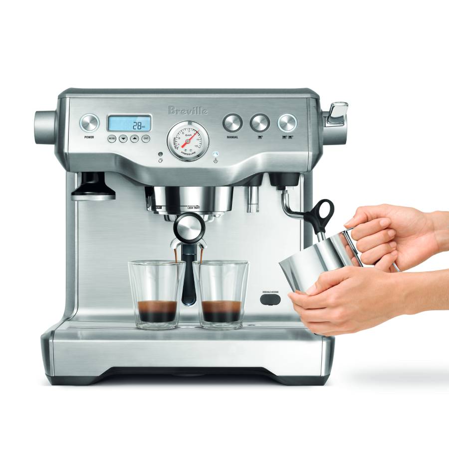 Additional view 2 of Machine à espresso manuelle Dual Boiler - Acier inoxydable brossé
