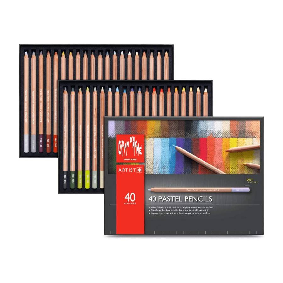 Additional view 2 of Crayons pastels - Boîte 40 couleurs