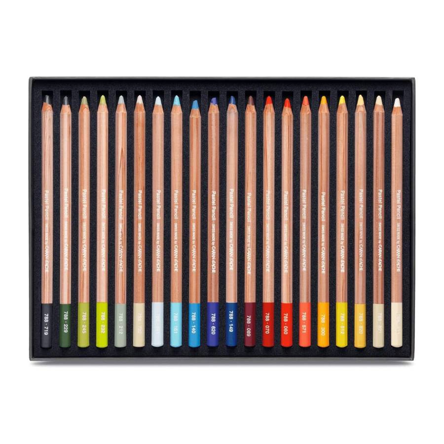 Additional view 1 of Crayons pastels - Boîte 40 couleurs