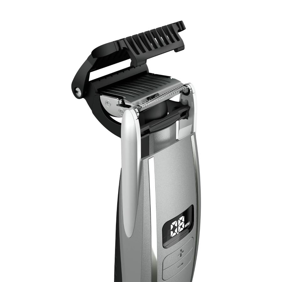 Additional view 2 of Flex Head Beard & Stubble Trimmer with Premium Etched Blades